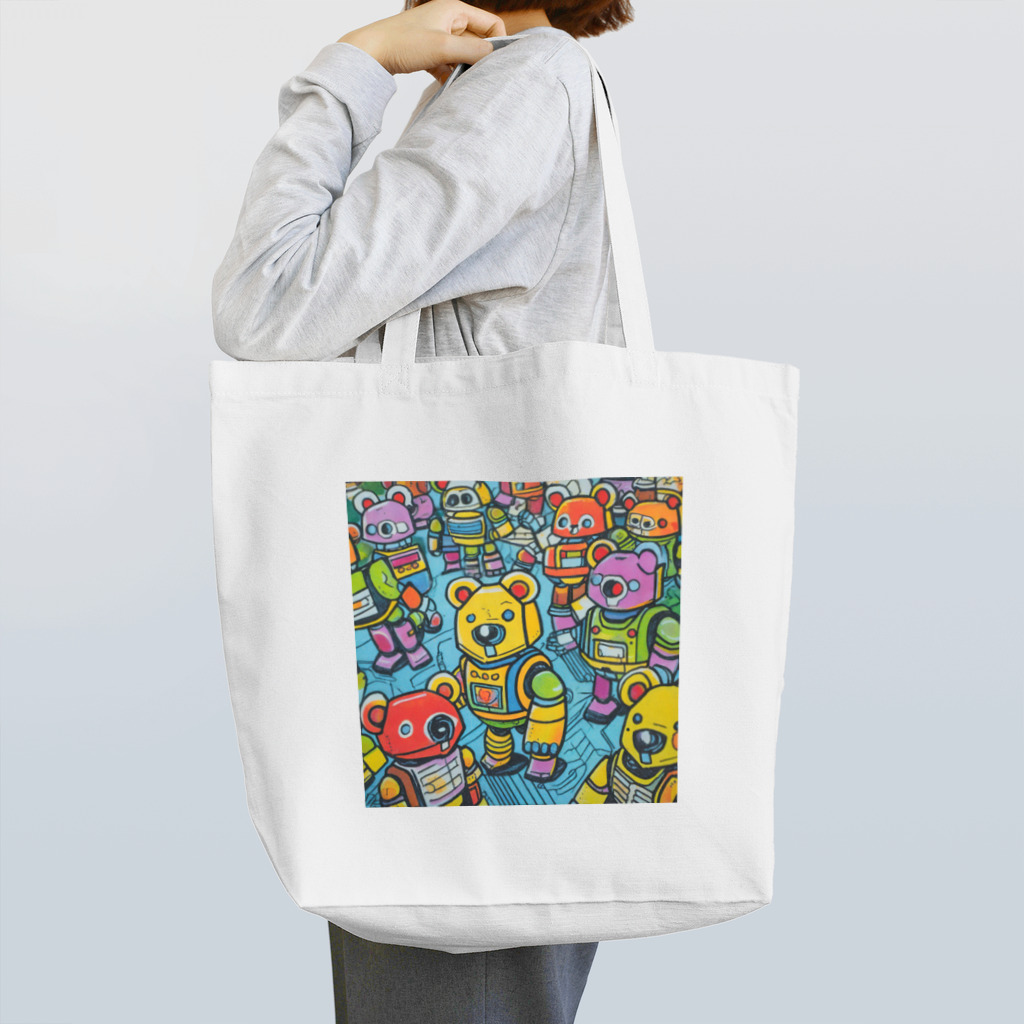 RoboStyleのロボットの冒険　#17 Tote Bag