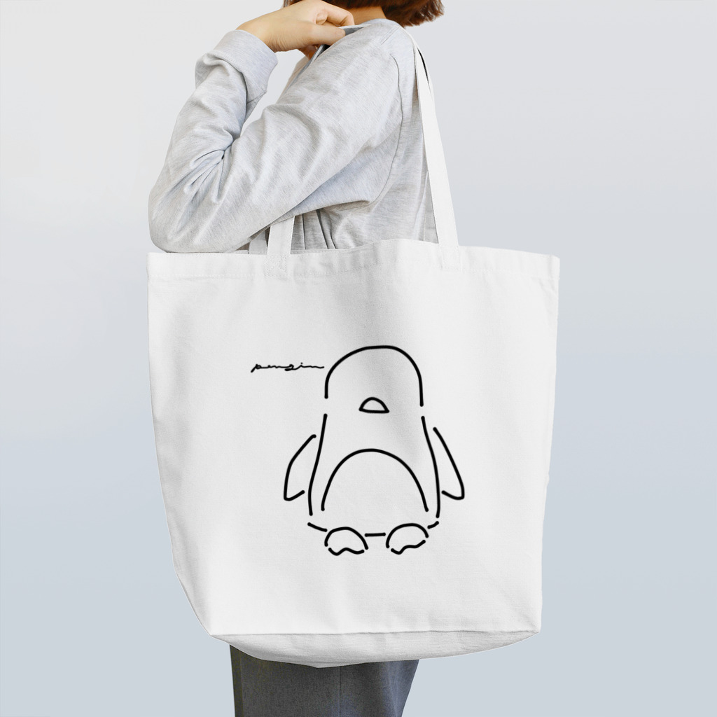 𝑯𝒂𝒏𝒂 .のゆるいぺんぎん Tote Bag