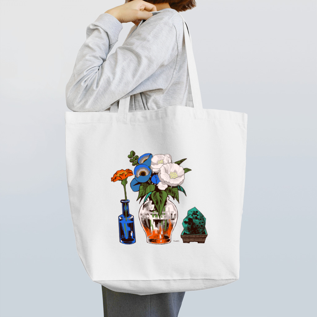 tomidoronの生花を見守る石 Tote Bag