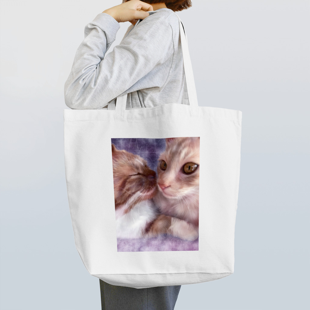 MUYU /  Animal ArtistのMemories with my pet ７ Tote Bag