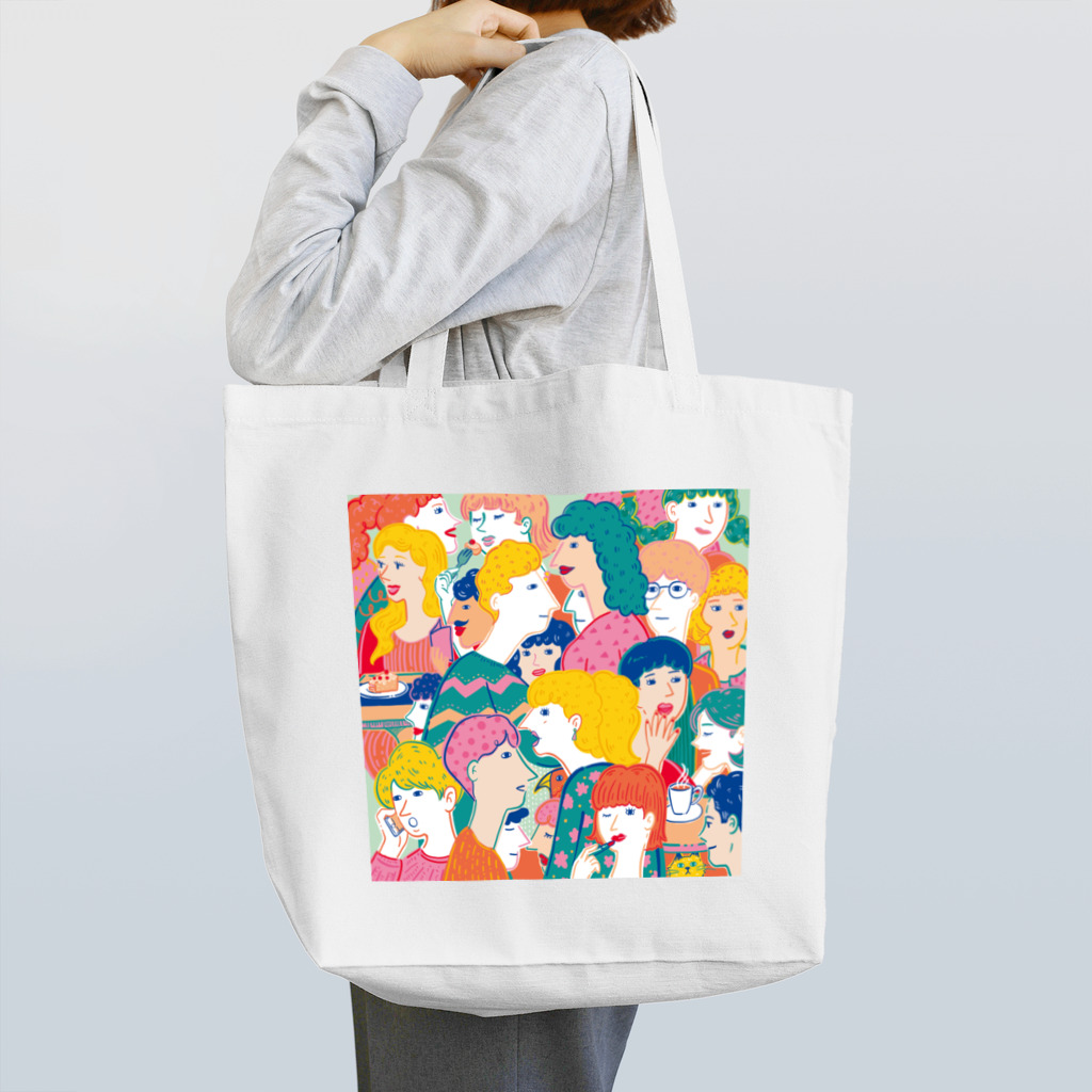 Maki Emuraのpleasant people Tote Bag