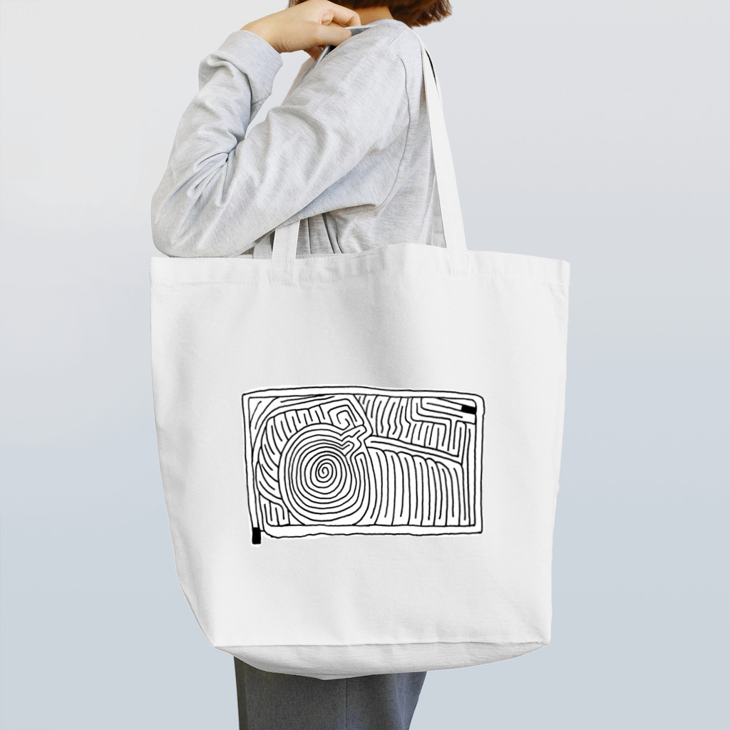 柴犬CHIROの迷路 Tote Bag