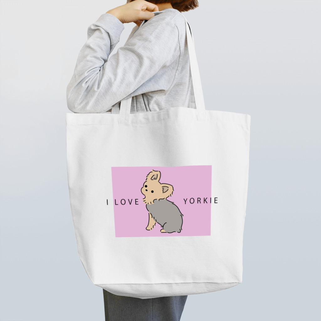 YORKIE DAISUKI～ヨーキーグッズ～のヨーキー Tote Bag