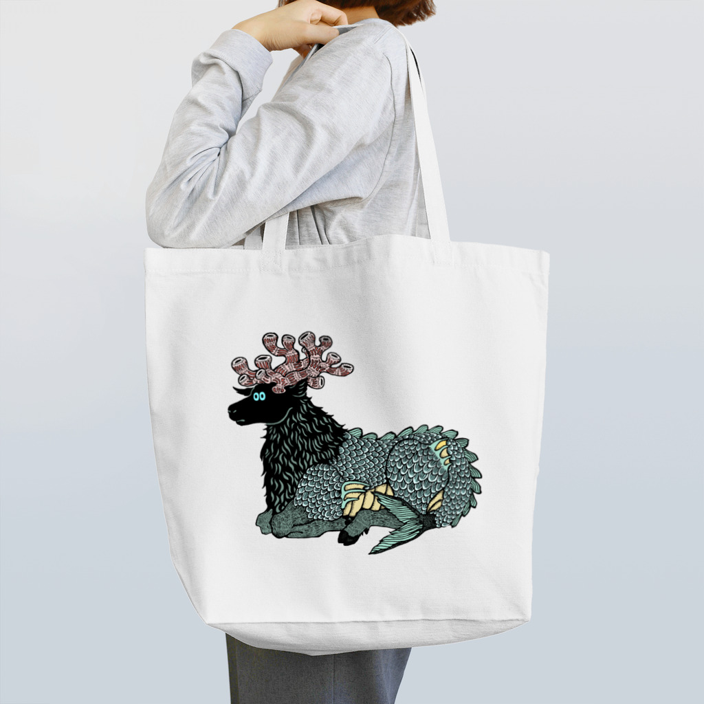 ワンダ/WUNDER KAMMERのケルピー Tote Bag