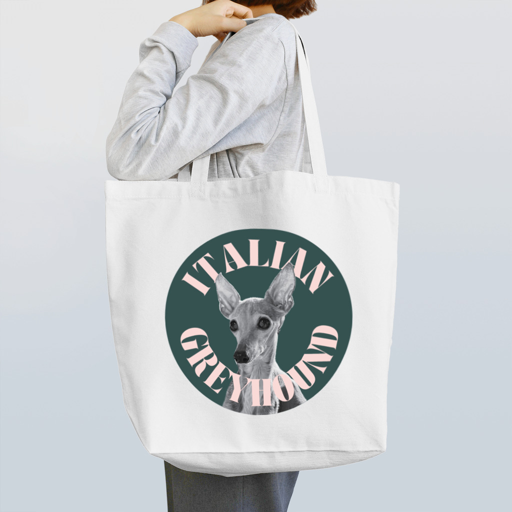 iggggyのGREEN イタグレ Tote Bag