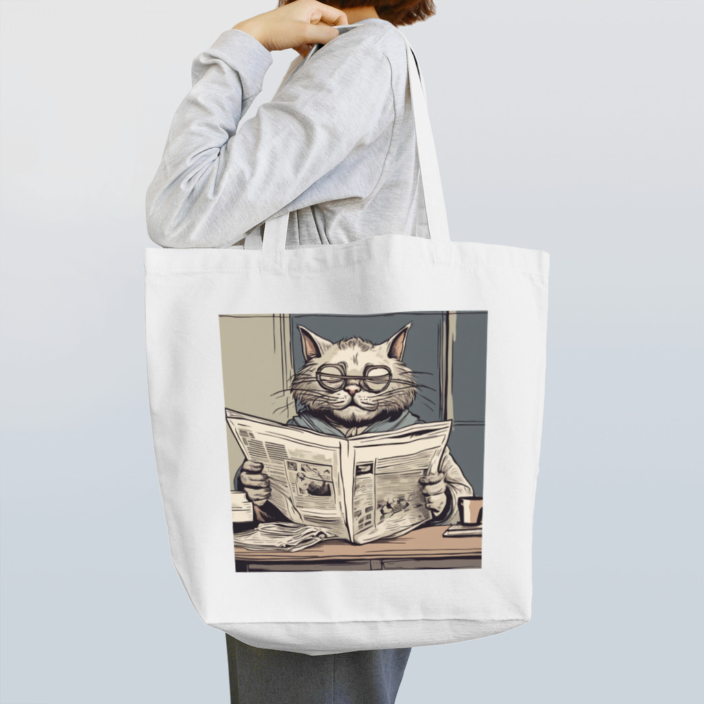 ローズのおじ猫 Tote Bag