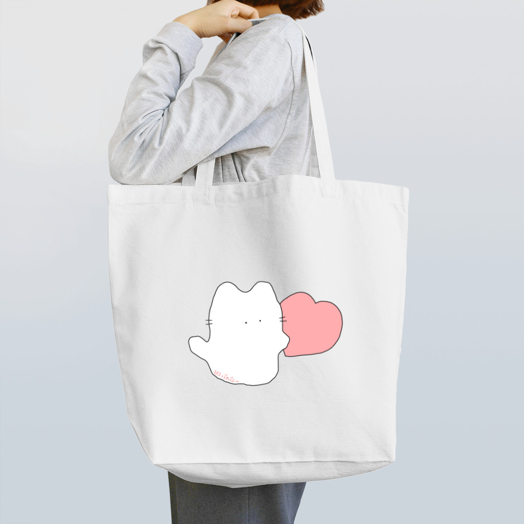 バナバニーShopのドールにゃ（ハート） Tote Bag