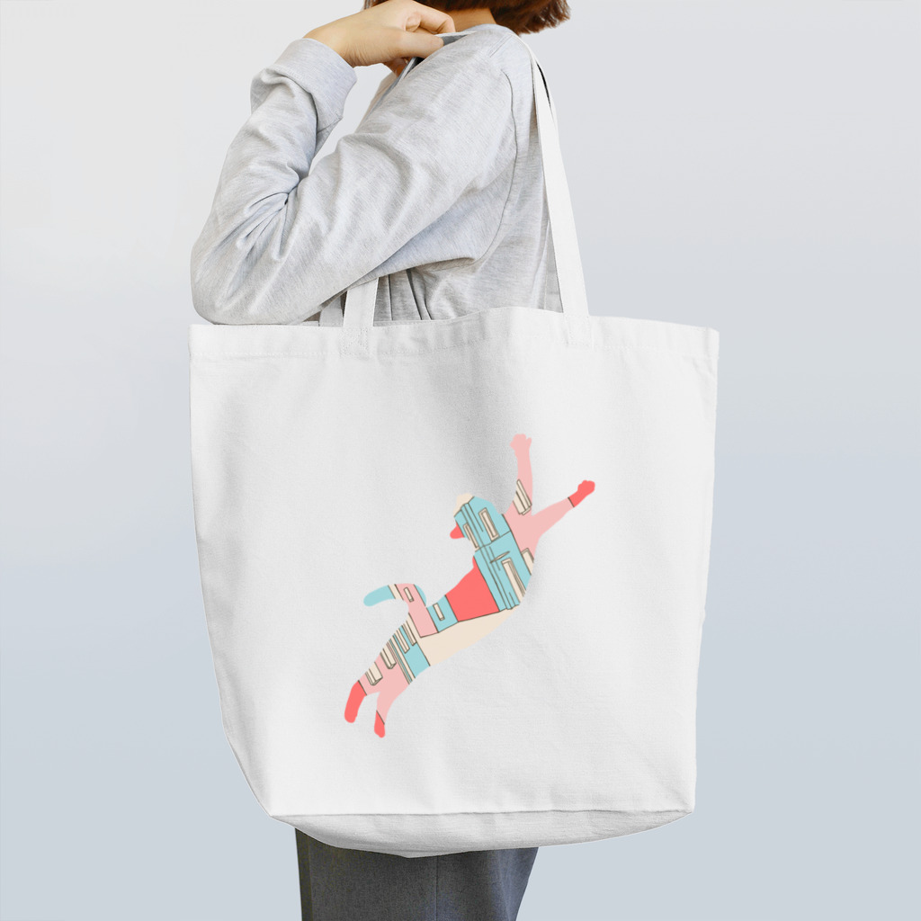 ねこや Ryoko -猫屋 りょうこ-のねこ　心躍る道のり Tote Bag