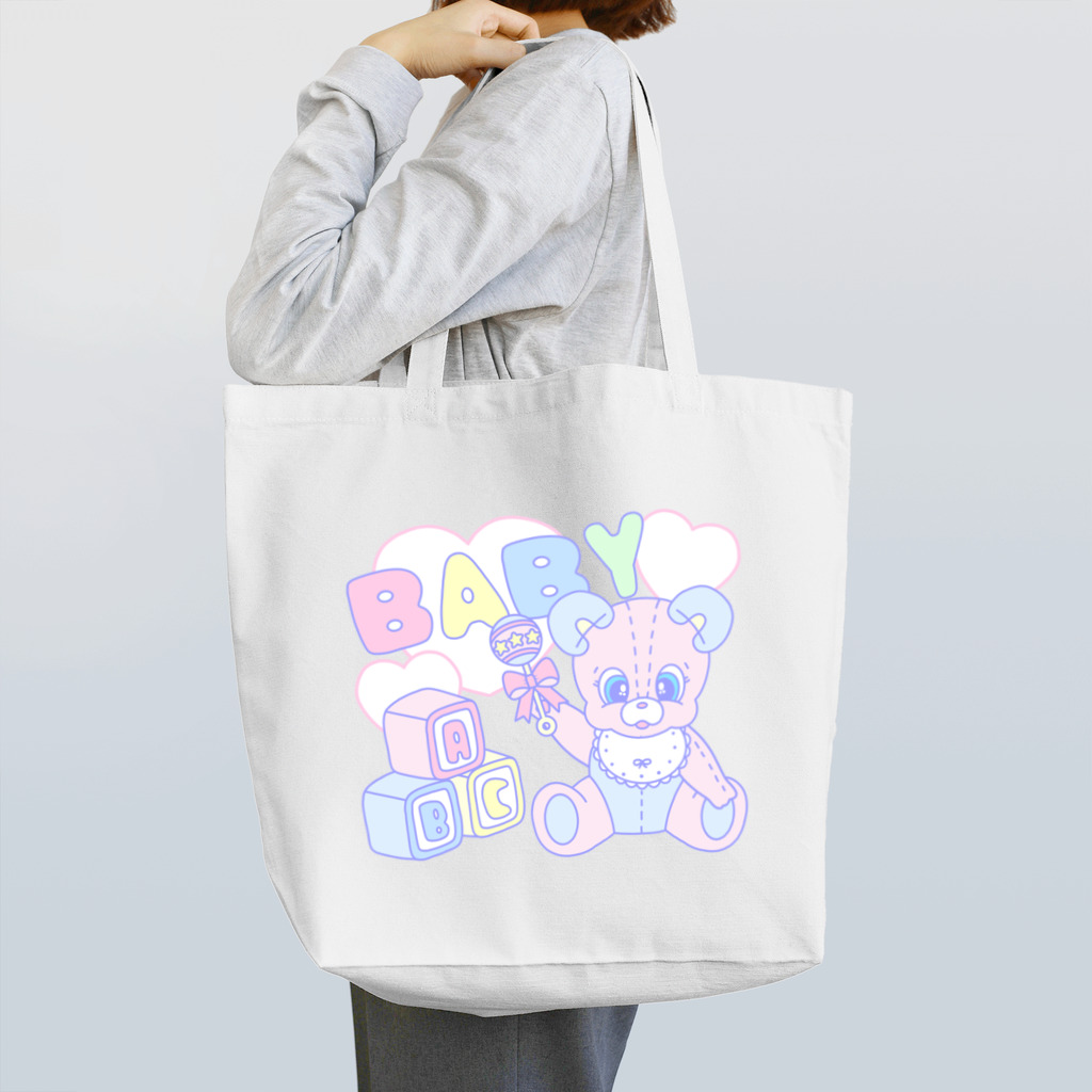 カケスタのばぶあちゃん ベビーシリーズ Tote Bag