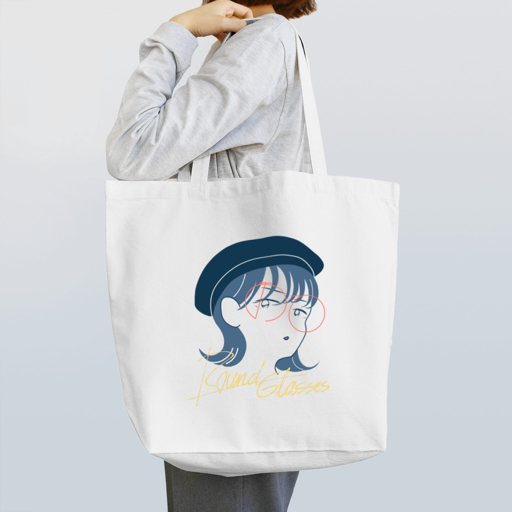 Circlothesのまるめがね Tote Bag