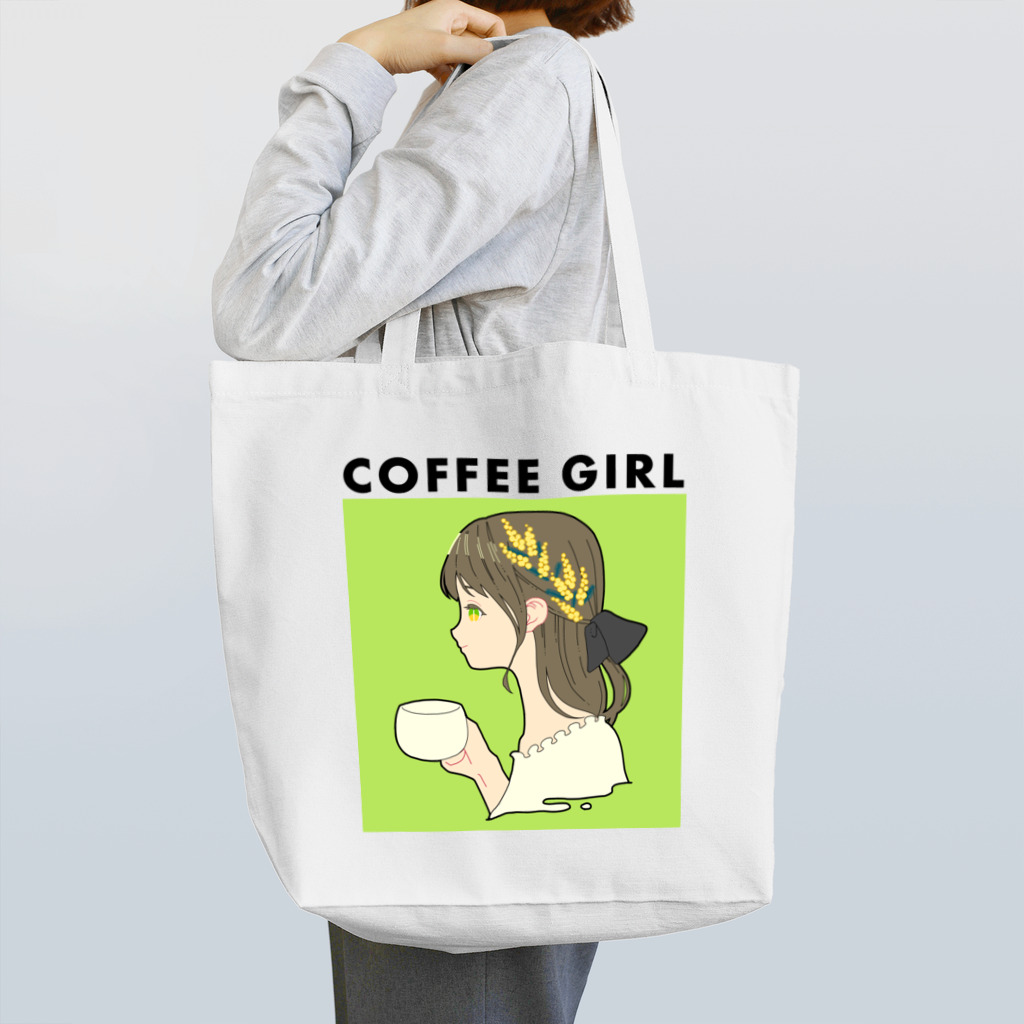 COFFEE GIRLのCoffee Girl ミモザ (コーヒーガール ミモザ) トートバッグ
