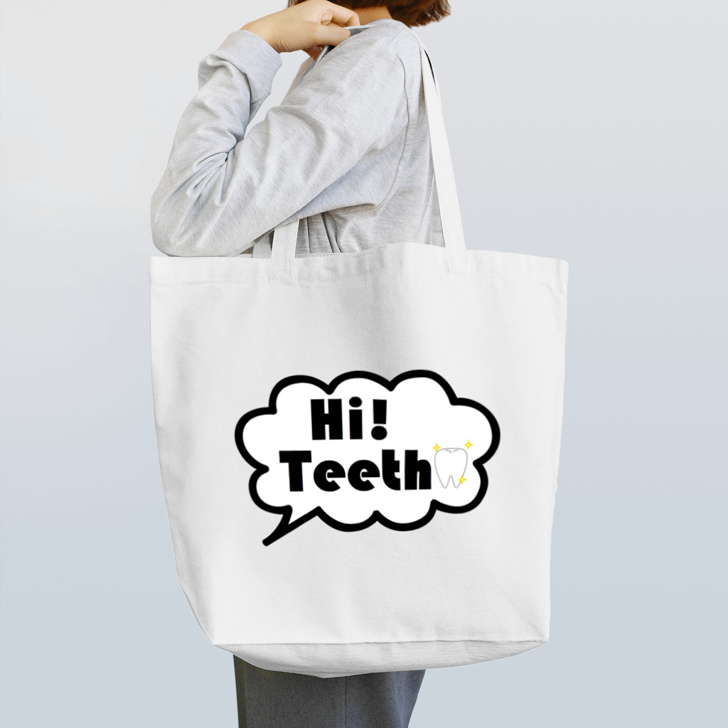 Hi,teethオリジナルグッズのHi,teethオリジナルグッズ(歯,デンタルグッズ) Tote Bag