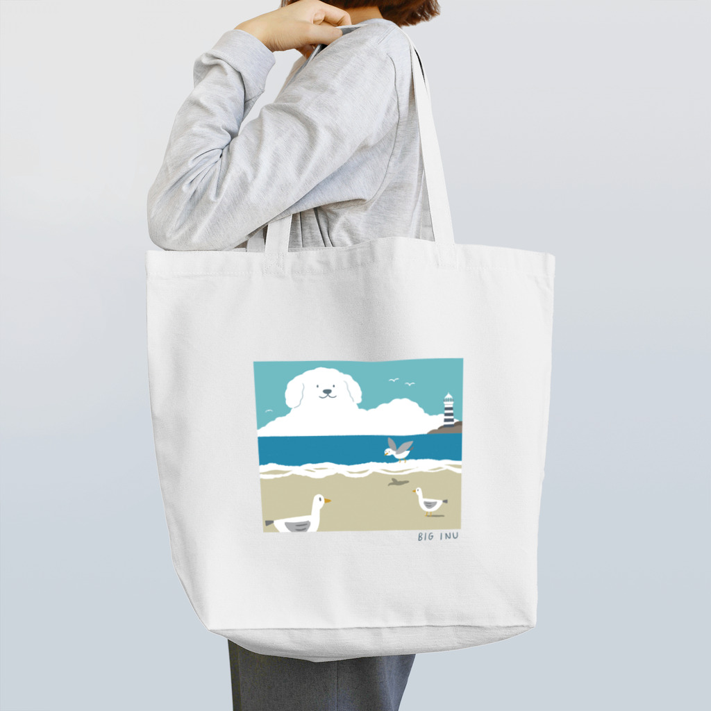 さかもと きなこのWEBショップのBIGいぬ Tote Bag