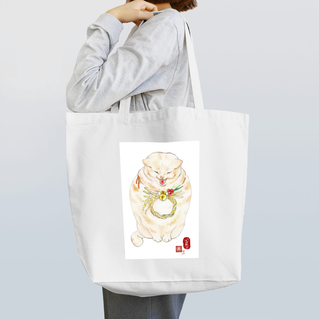 青猫堂の寅年の年賀猫 Tote Bag