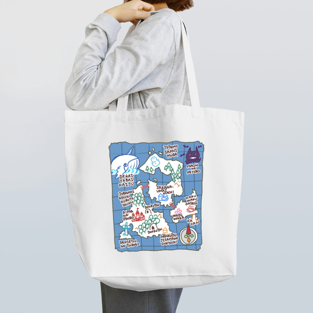 あべのぼうけんの地図 Tote Bag