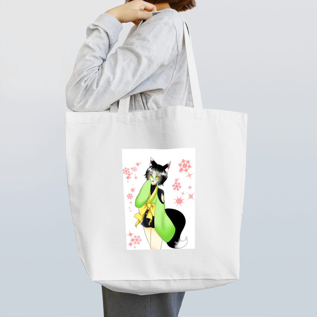 緋恋の狐 Tote Bag