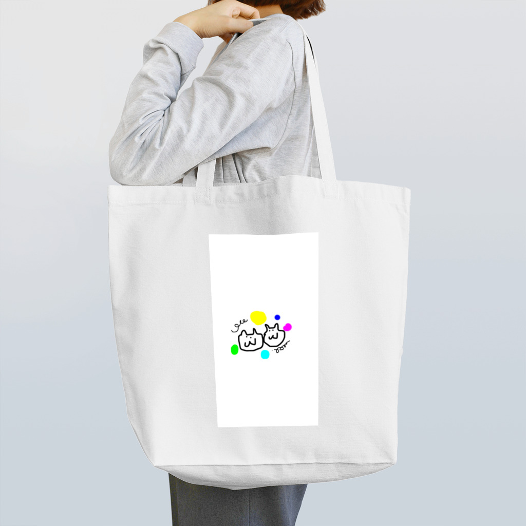 画伯の部屋のゆるへろにゃんこ Tote Bag