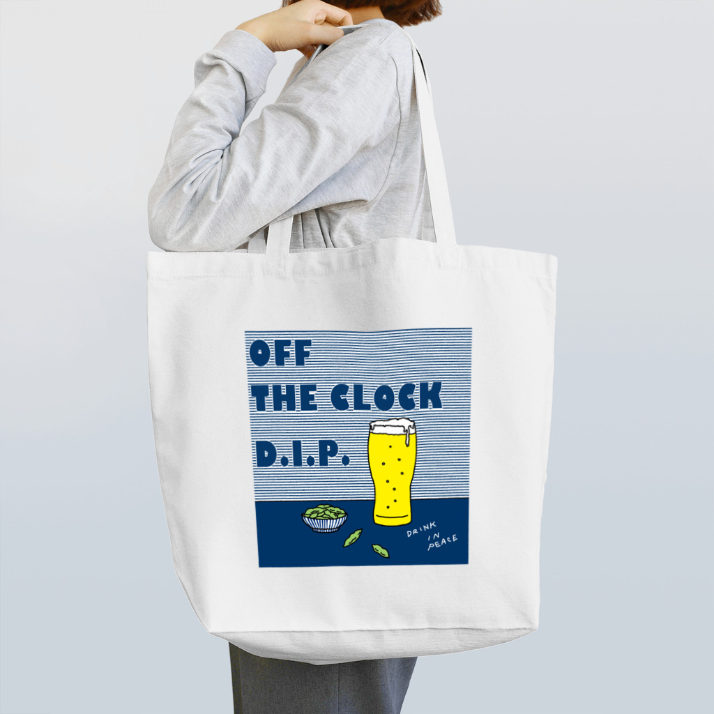 Planet Evansのカンパイ！ OFF THE CLOCK D.I.P. Tote Bag