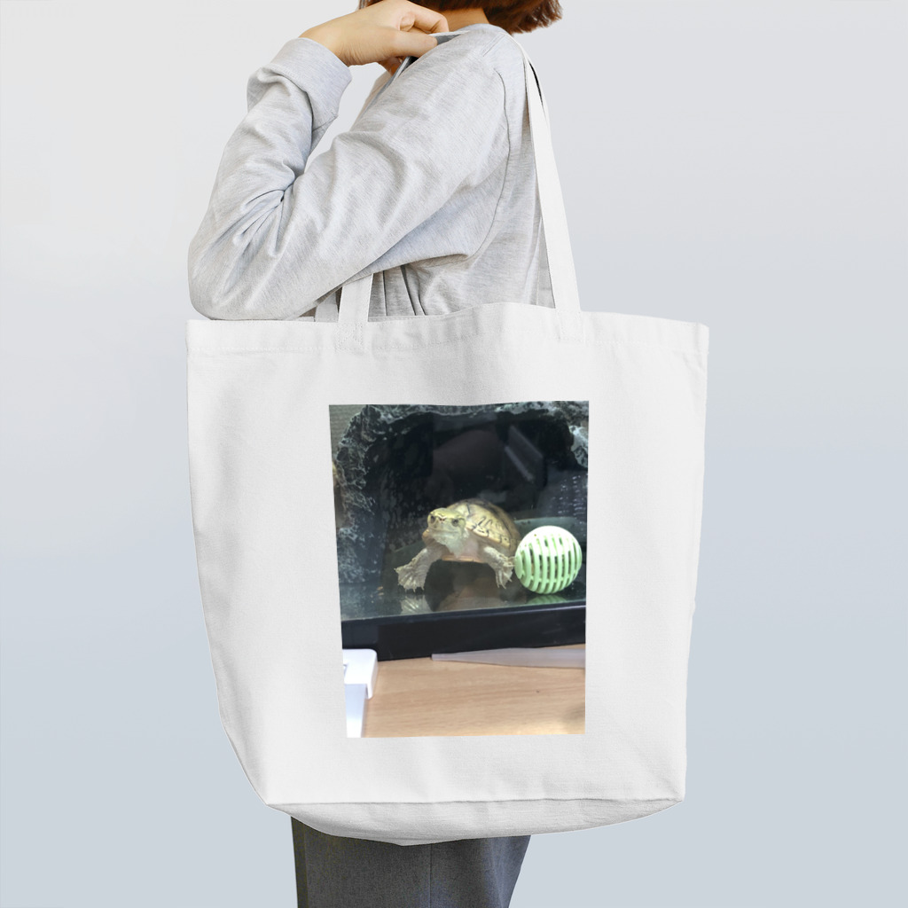 ⭐️ナイト⭐️のおチビ（ミシシッピニオイガメ） Tote Bag