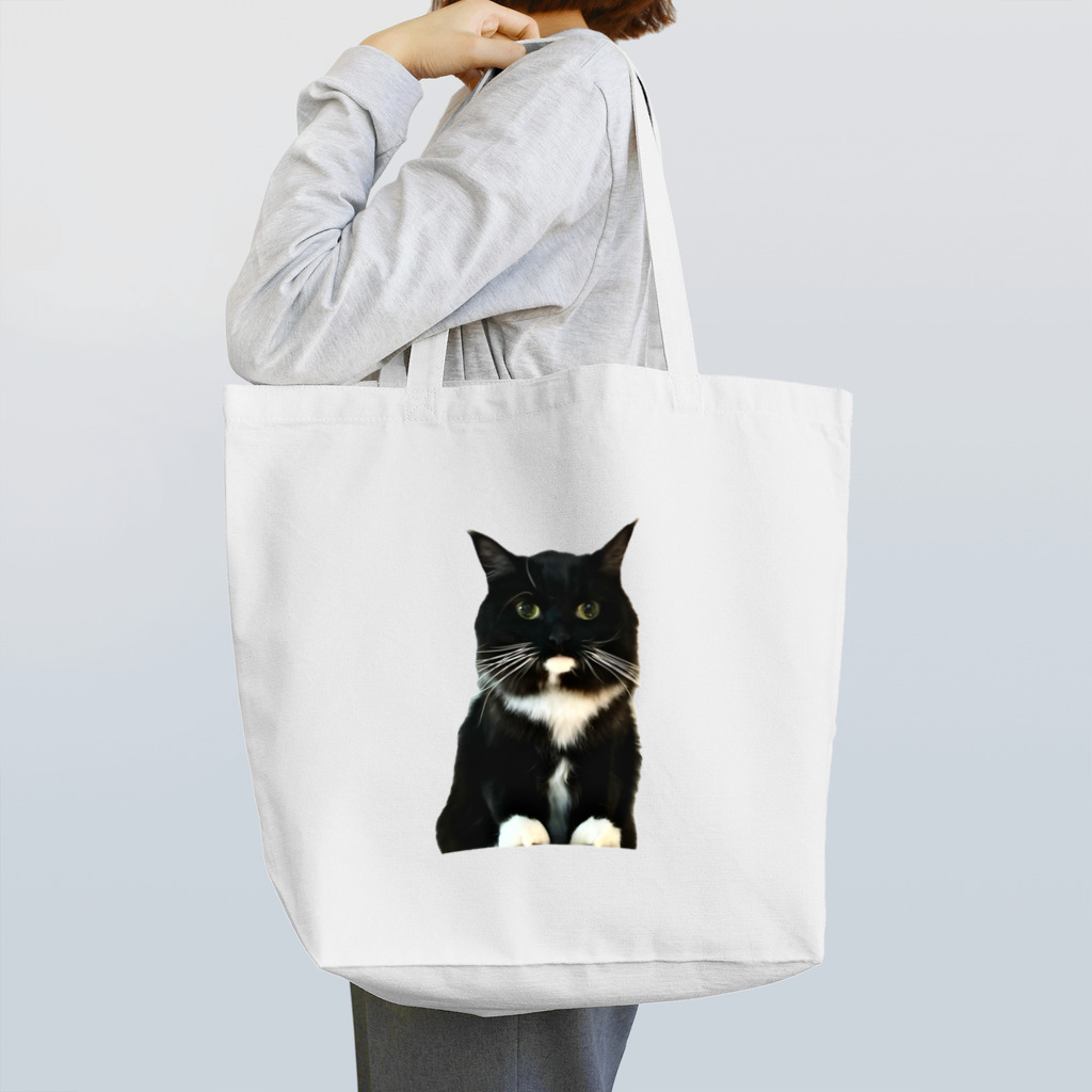 sio and suiの真面目ねこスイ〜証明写真風〜 Tote Bag