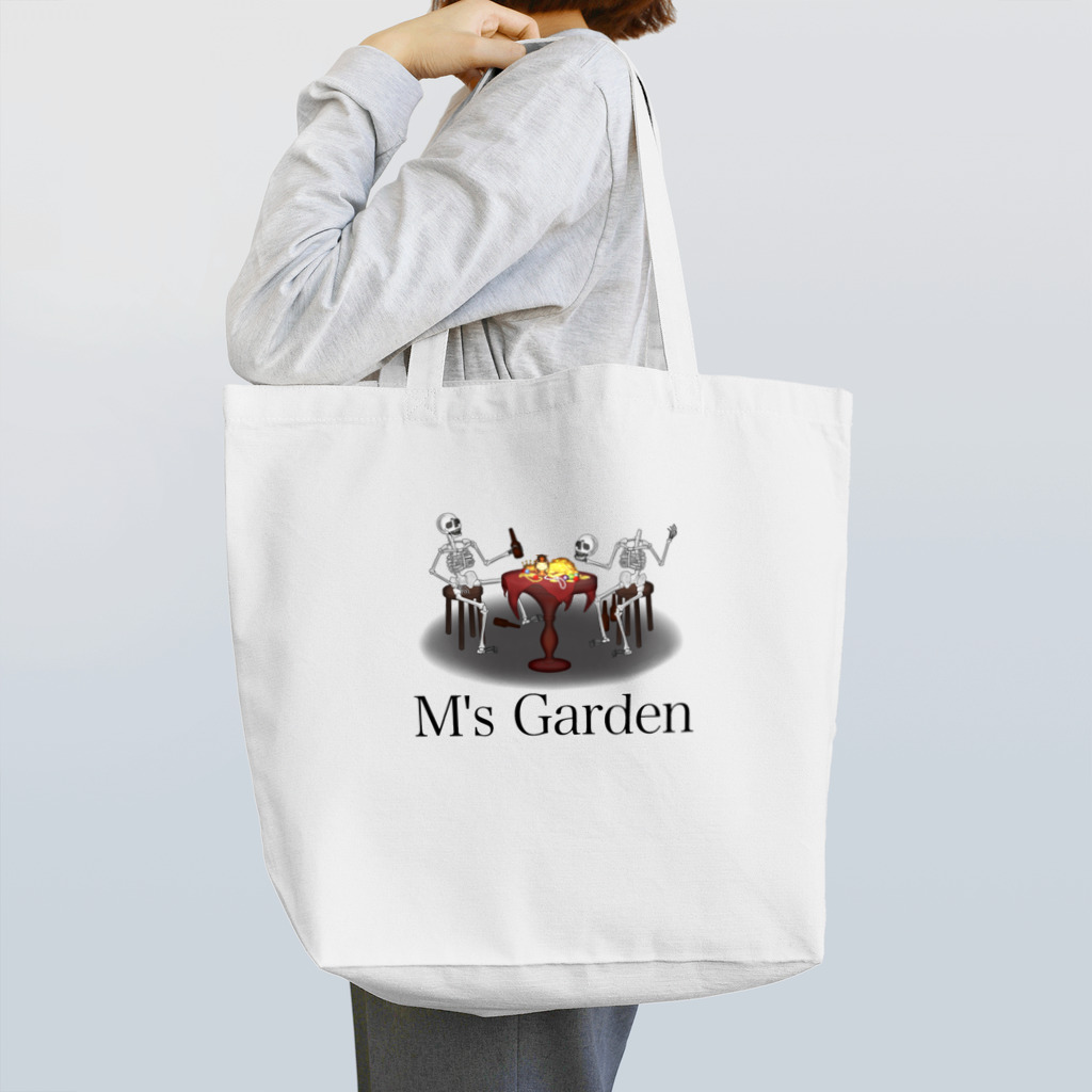 M's Gardenのスカルコレクション〜宴〜 トートバッグ