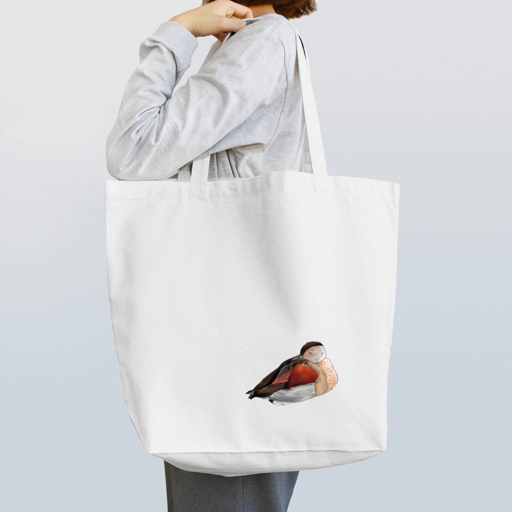 Lily bird（リリーバード）のクビワコガモ フルカラー② Tote Bag