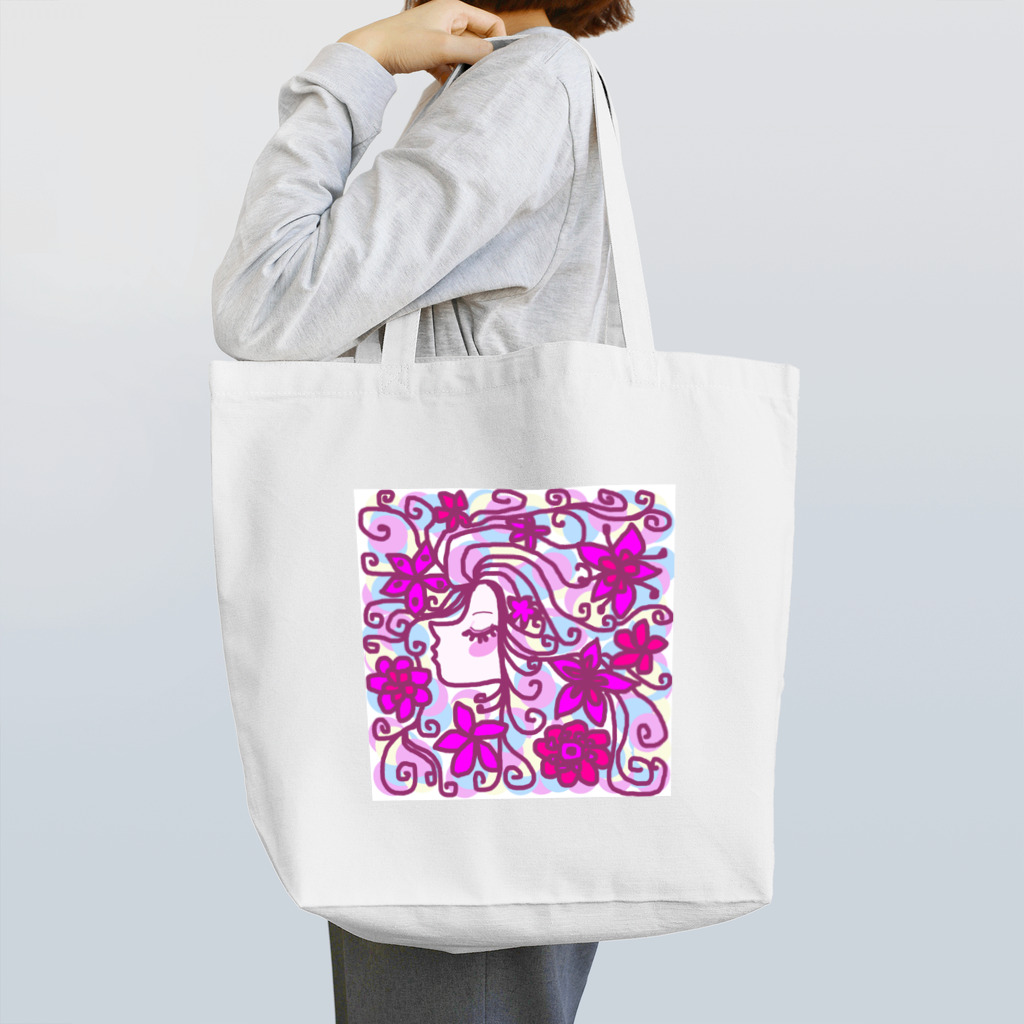 neko*neko*の女の子 8 Tote Bag