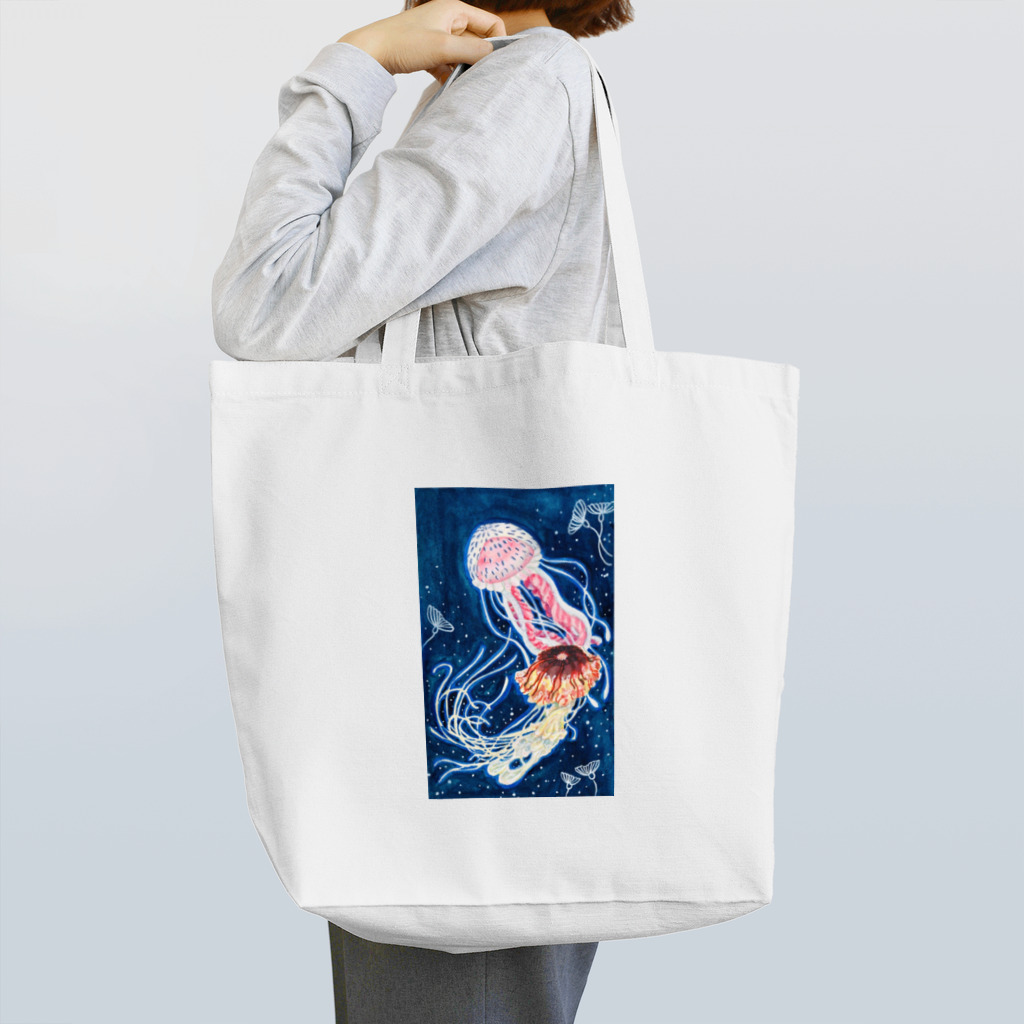 JapaneseArt Yui Shopの海月のワルツ Tote Bag