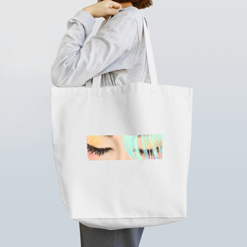 Ｍ✧Ｌｏｖｅｌｏ（エム・ラヴロ）の赤いくちびる💋（横） Tote Bag