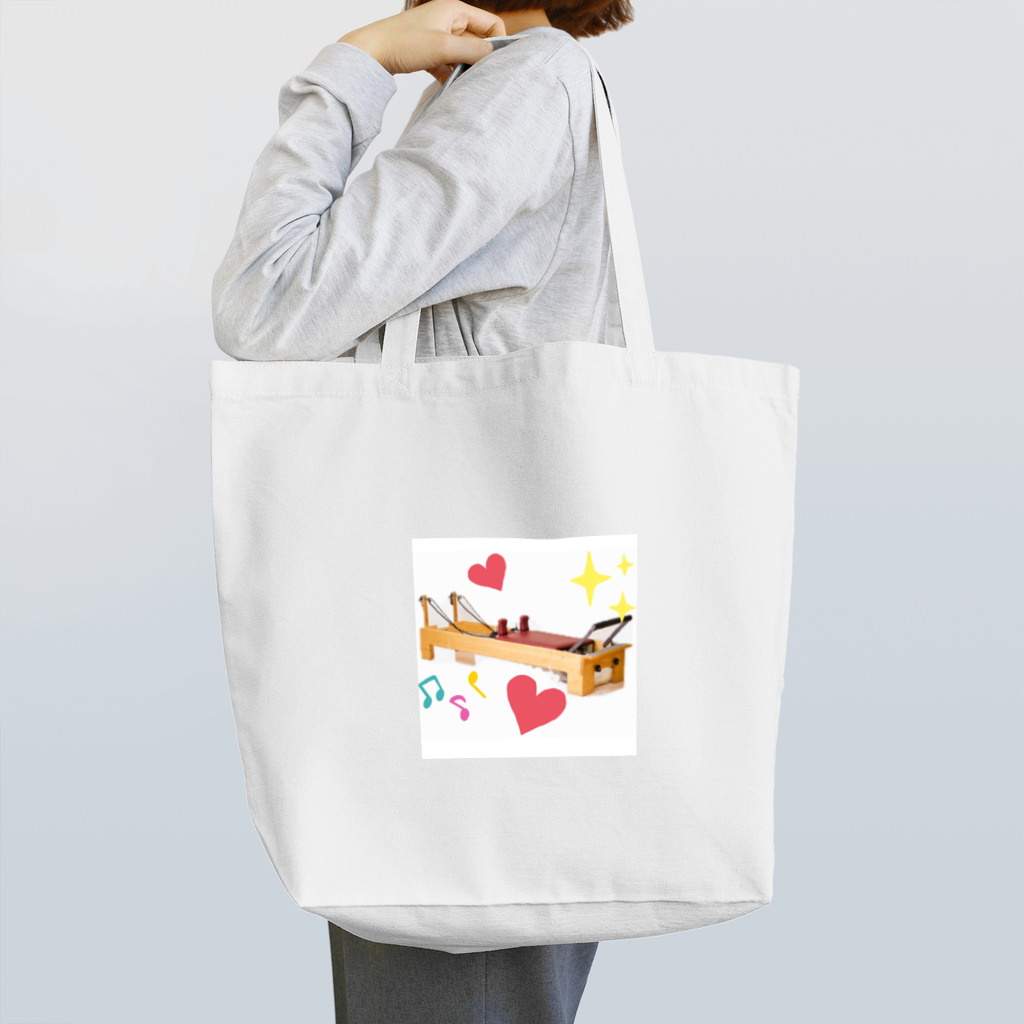 pilatescattyのピラティスマシン Tote Bag