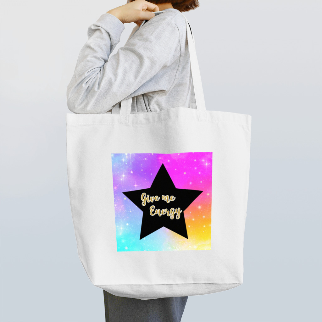 DOLUXCHIC RAYLOのGive me energy Star Tote Bag