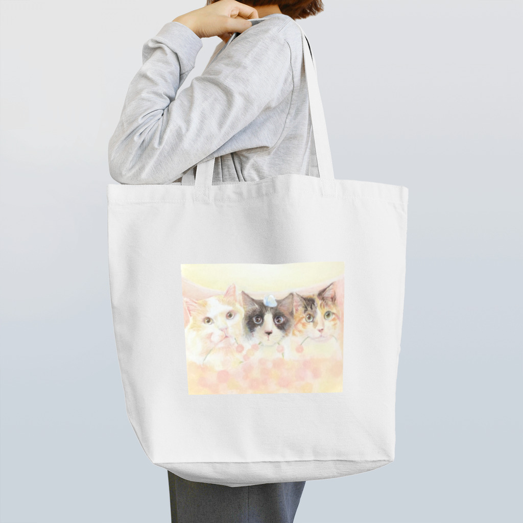 やさしい世界の花冠 Tote Bag