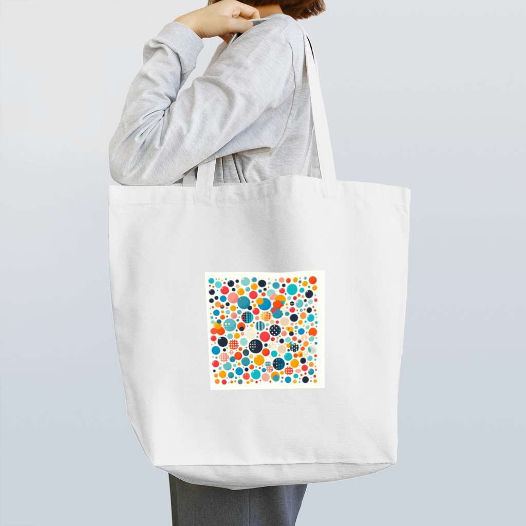 何でもありデザインの水玉模様 Tote Bag