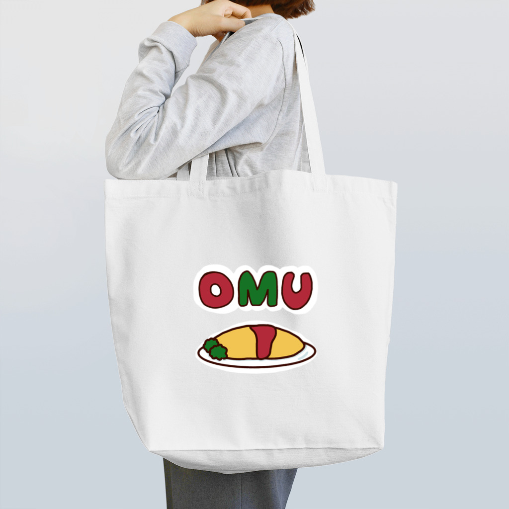 旻天堂(旧 ゆうれい星)のOMU OMU (余白有りVer.) Tote Bag
