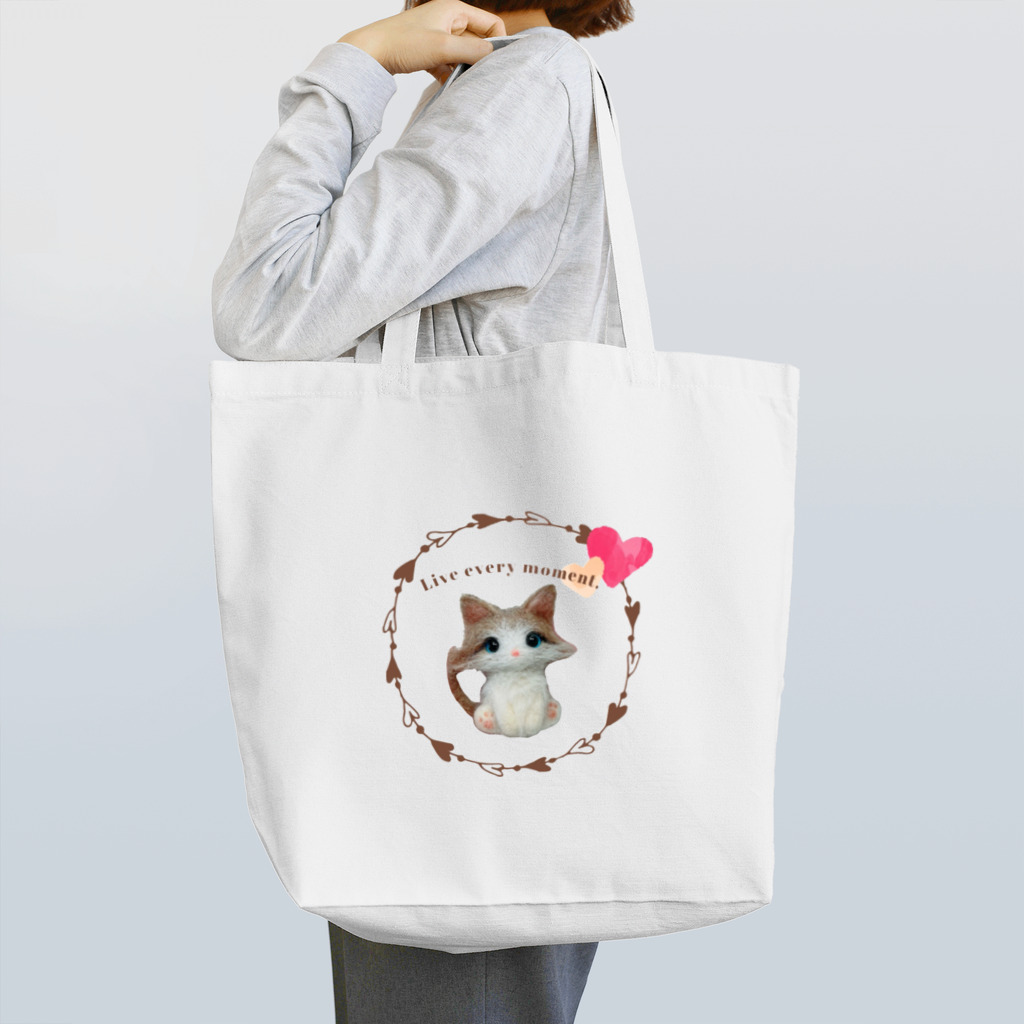 ʚ fuwari ɞのおすましパピ猫/ラグドール Tote Bag