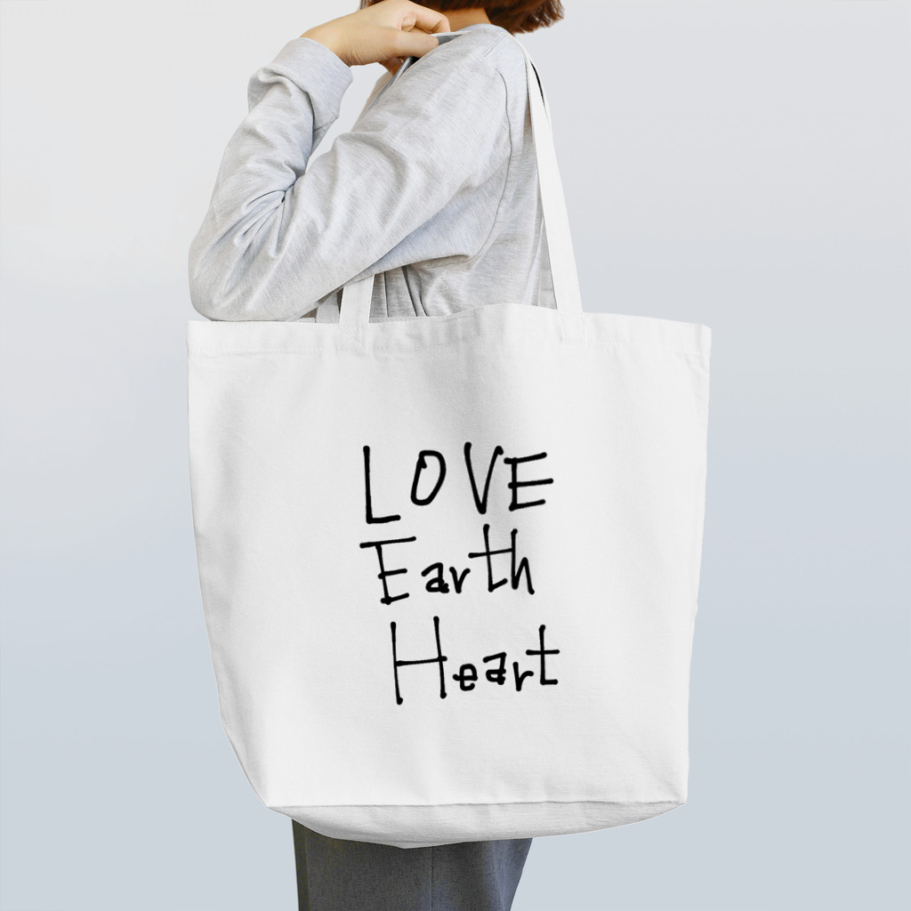 Love Earth Heart project.のLove Earth Heart  Tote Bag