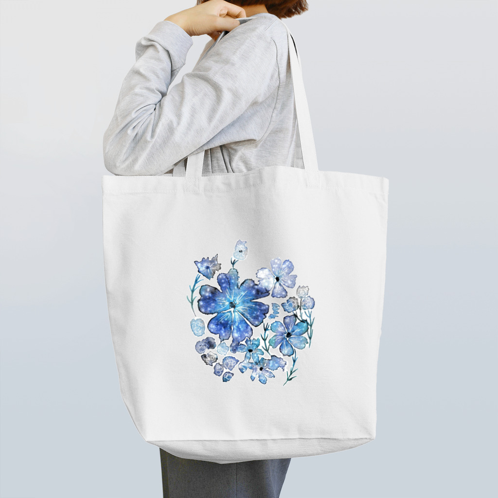 月久音工房の星空のお花たち Tote Bag