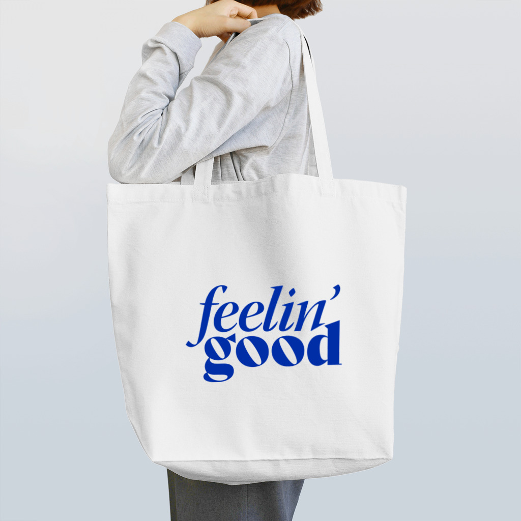 feelin'goodのBlue Logo Tote Bag