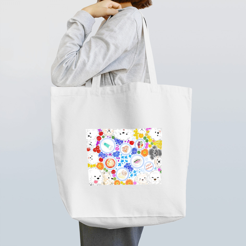 taiga_vs_laigaの虎牙vs獅子牙　秋の思い出2020 Tote Bag