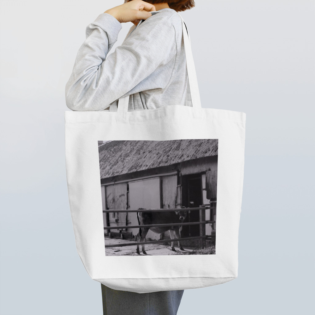 PORTONE, ART, LABORATORY.のThe Calf's Eye Tote Bag