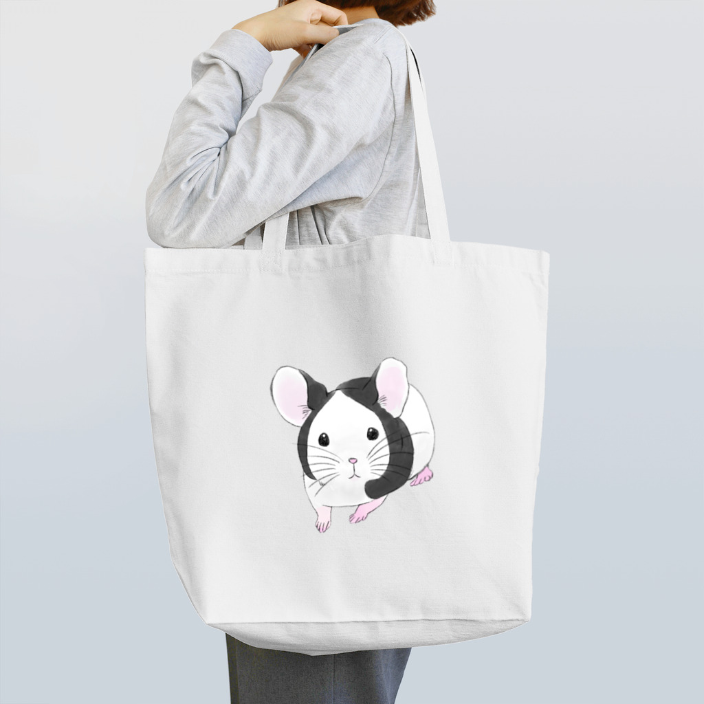 rodentの水彩風ふわふわパンダマウスさん Tote Bag