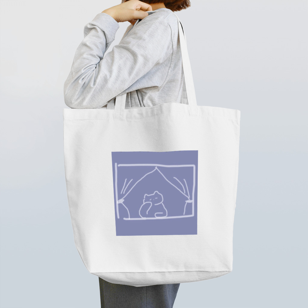 夏雨の黄昏るねこ Tote Bag