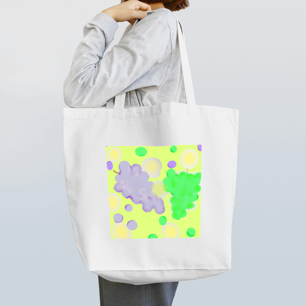 世捨てたぬきのぶどうW Tote Bag