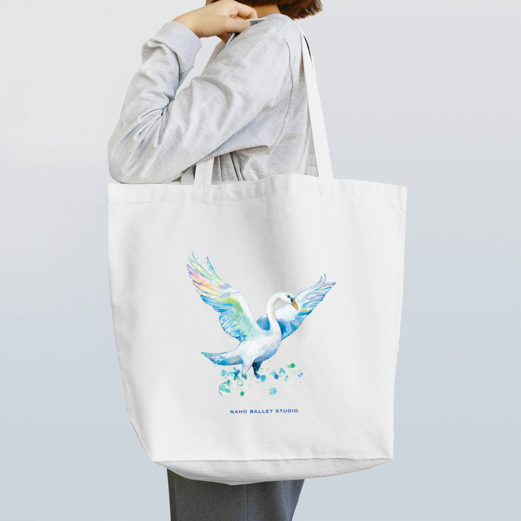 NAHO BALLET STUDIOのスワン🦢✨ Tote Bag