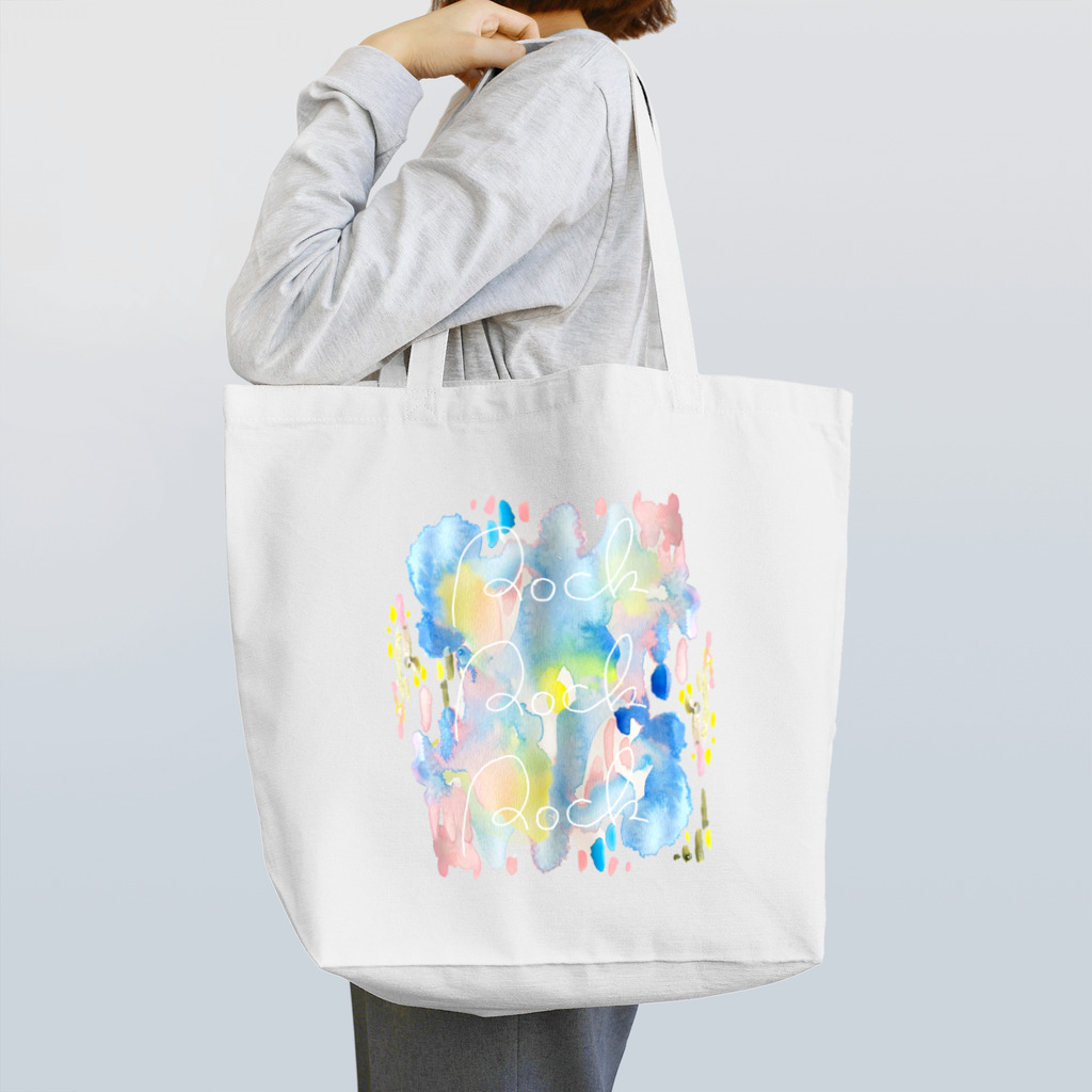 hugging love ＋《ハギング ラブ プラス》のAwai-Rock Tote Bag