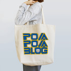 mf@PomPomBlogのPom City Four Logo🇺🇦 #ウクライナ Tote Bag