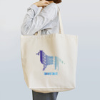 AtelierBoopの波－ボーダーコリー Tote Bag