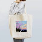 WhiteCiderの夕焼け製作所の不思議な夕焼けトートバッグ Tote Bag