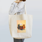 カマノレイコのビールで乾杯 Tote Bag