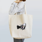 とーる 🇯🇵akabeco/animals/graffitiのイカ　カバードピープル Tote Bag